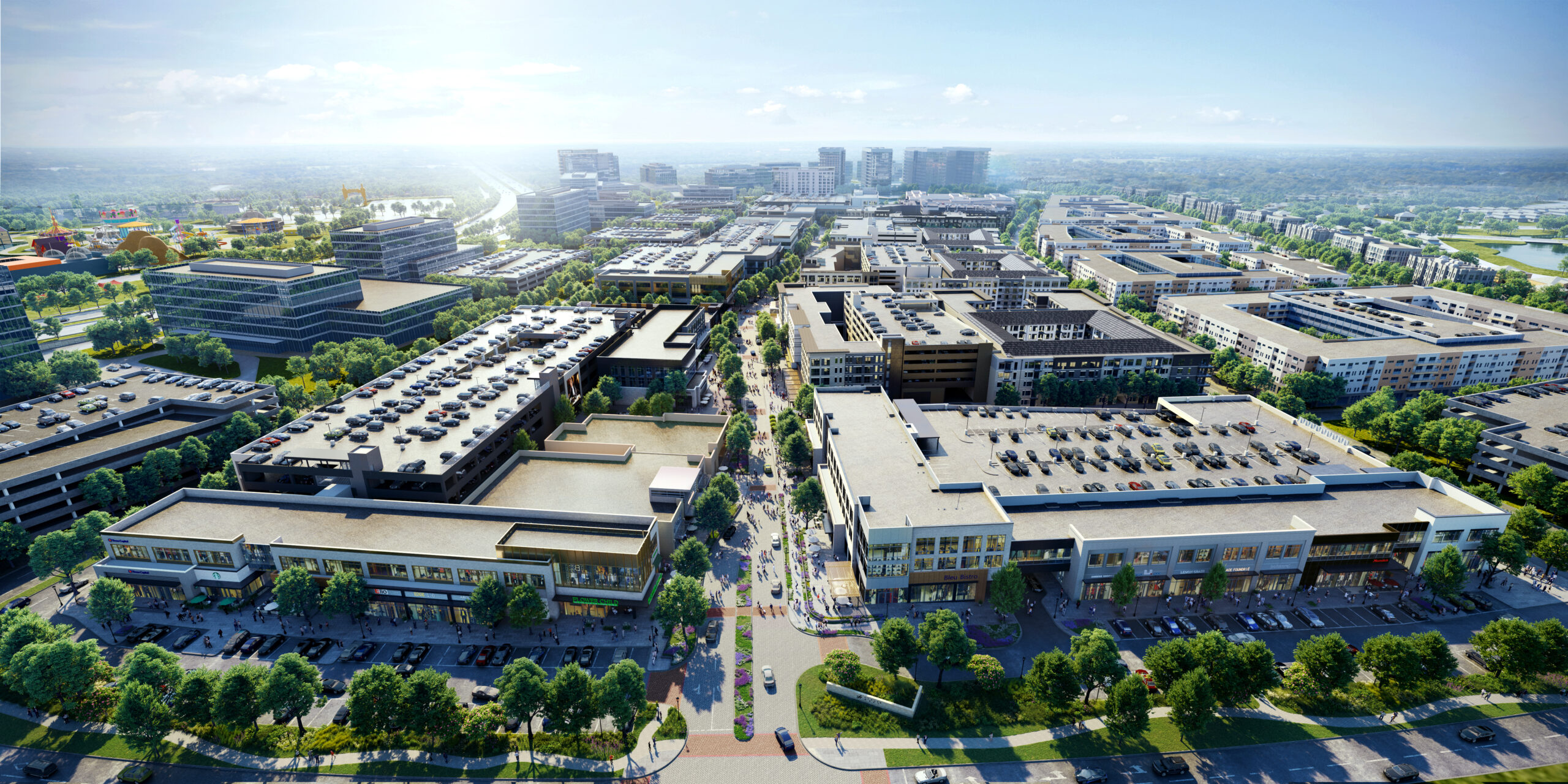 Fields West Aerial - North Entry (1)